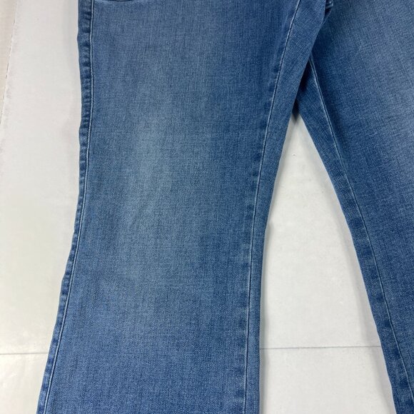 Not Your Daughter Jean Women 38x30* Barbara Boot Cut High Rise Blue Denim Tag 16 - Picture 4 of 16